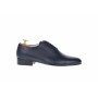 Pantofi barbati eleganti din piele naturala de culoare bleumarin inchis NIC5BLMBOX